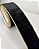 FITA ARAMADA  PRETO/DOURADO 6,3cmX9,14m - Imagem 1