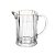 Leiteira de Cristal com Fio de Ouro Radial 290ml - Imagem 2