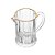 Leiteira de Cristal com Fio de Ouro Radial 290ml - Imagem 1