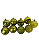 BOLA TUBO C/9 UND (VERDE) 6cm - Imagem 2