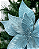 H.BICO DE PAPAGAIO NATAL AVELUDADO (AZUL CLARO) 25cm 30d - Imagem 2