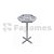 Conjunto Coletivo Trapézio Infantil/Juvenil 6 Mesa + 6 Cadeiras + Mesa Central | Linha Max CJ-TPZ03 - Imagem 3
