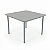 Mesa Quadrada Infantil/Juvenil 800x800x600 | Linha MAX (MEQ80T3) - Imagem 1