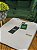 Camiseta HUGO BOSS Basic Branco Logo Emborrachado Ouro - Imagem 3