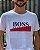 Camiseta HUGO BOSS Basic Branca Prensado Red - Imagem 3