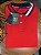 Camisa Polo Tommy Hilfiger Masculina Regular Fit Vermelha Logo Tradicional - Imagem 6