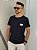 Camiseta Hugo Boss Básica Contraste Preta - Imagem 1
