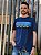 Camiseta Hugo Boss Com Arte do Logotipo Pontilhado Azul Marinho - Imagem 3