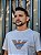 Camiseta Empório Armani Masculina Off White Bordada - Imagem 3