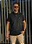 Camisa Polo Ralph Lauren Masculina Custom Fit Preta Pony Vermelho - Imagem 4