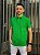 Camisa Polo Ralph Lauren Masculina Custom Fit Verde Seleção Pony Azul - Imagem 1