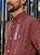 Camisa Ralph Lauren Masculina Custom Fit Micro Xadrez Laranja Old Pony Branco - Imagem 2