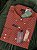 Camisa Ralph Lauren Masculina Custom Fit Micro Xadrez Laranja Old Pony Branco - Imagem 5