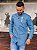 Camisa Ralph Lauren Masculina Jeans Claro Pony Colorido - Imagem 1