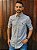 Camisa Ralph Lauren Masculina Manga Longa Custom Fit Micro Xadrez Concreto Pony Azul - Imagem 4
