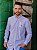 Camisa Ralph Lauren Manga Longa Micro Xadrez Lavanda Pony Roxo - Imagem 1