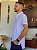 Camisa Polo Ralph Lauren Masculina Custom Fit Branco Pony Verde - Imagem 5