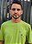 Camiseta Ralph Lauren Masculina Custom Slim Fit Verde Lima Pony Roxo - Imagem 3