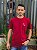 Camiseta Ralph Lauren Masculina Custom Slim Fit Vermelho Rubi Pony Amarelo - Imagem 1