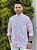 Camisa Ralph Lauren Manga Longa Oxford Rosa Bebê Pony Colorido - Imagem 1