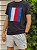 Camiseta Flag Box Logo Camuflada Preta - Imagem 3