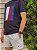 Camiseta Flag Box Logo Camuflada Preta - Imagem 5