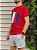 Camiseta Flag Box Logo Camuflada Vermelha - Imagem 3