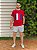 Camiseta Flag Box Logo Camuflada Vermelha - Imagem 5