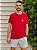 Camiseta Slim Fit Flag Lateral Vermelho Red - Imagem 4