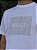 Camiseta Hugo Boss Masculina Slim Fit Off White Logotipo Aveludado - Imagem 2
