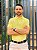 Camisa Polo Ralph Lauren Masculina Custom Fit Amarelo Claro Pony Colorido - Imagem 3