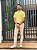 Camisa Polo Ralph Lauren Masculina Custom Fit Amarelo Claro Pony Colorido - Imagem 4