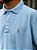 Camisa Polo Ralph Lauren Masculina Custom Fit Azul Bebê Pony Colorido - Imagem 4