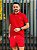 Camisa Polo Slim Fit Performance Vermelha Pony Amarelo - Imagem 7