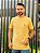 Camiseta Ralph Lauren Masculina Custom Slim Fit Amarelo Claro Pony Roxo - Imagem 1