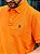 Camisa Polo Ralph Lauren Masculina Custom Fit Laranja Pony Azul Marinho - Imagem 2