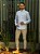 Camisa Ralph Lauren Masculina Manga Longa Custom Fit Xadrez Colorido Pony Salmão - Imagem 6