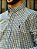 Camisa Ralph Lauren Masculina Manga Longa Custom Fit Xadrez Pequeno Amarelo C/ Azul Pony Bic - Imagem 3