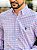 Camisa Ralph Lauren Masculina Manga Longa Custom Fit Xadrez Madras Rosa Pony Azul Bic - Imagem 2