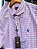 Camisa Ralph Lauren Masculina Manga Curta Custom Fit Xadrez Madras Rosa Pony Azul Bic - Imagem 5