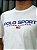 Camiseta Polo Sport Ralph Lauren Branca Slim Fit Flag U.S.A - Imagem 4