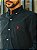 Camisa Ralph Lauren Masculina Custom Fit Micro Xadrez Verde Colonial Pony Vermelho - Imagem 4
