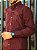 Camisa Ralph Lauren Masculina Custom Fit Micro Xadrez Vermelho Rubi Pony Preto - Imagem 2