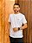 T-Shirt unissex Lacoste L!VE Branca Croco Verde - Imagem 5