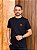 T-Shirt unissex Lacoste L!VE Preta Croco Laranja - Imagem 4