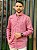 Camisa Tommy Hilfiger Manga Longa Custom Fit Oxfordine Vermelho Mescla Flag Tradicional - Imagem 5