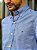 Camisa Tommy Hilfiger Manga Longa Custom Fit Oxfordine Azul Mescla Flag Tradicional - Imagem 2