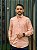 Camisa Tommy Hilfiger Manga Longa Custom Fit Oxfordine Laranja Clara Flag Tradicional - Imagem 5