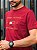 Camiseta Tommy Hilfiger Masculina Regular Fit Em Algodão Egípcio New York City Vinho - Imagem 2