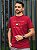 Camiseta Tommy Hilfiger Masculina Regular Fit Em Algodão Egípcio New York City Vinho - Imagem 1